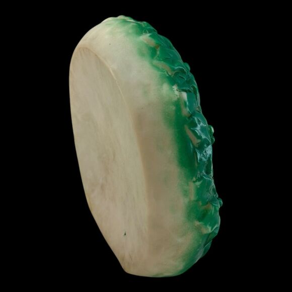 1980s Squeaker Toy Snoopy Christmas Wreath Peanuts Dog Taiwan Rubber Toy Vintage - Picture 6 of 9